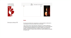 Desktop Screenshot of lienzoslevante.com